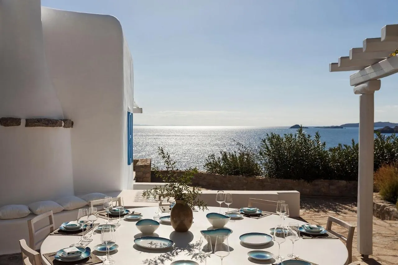 Excellent Mykonos Villa Villa Psarrou Delta 5 Bedrooms Stunning Sea Views Psarrou Mykonos Town 그리스