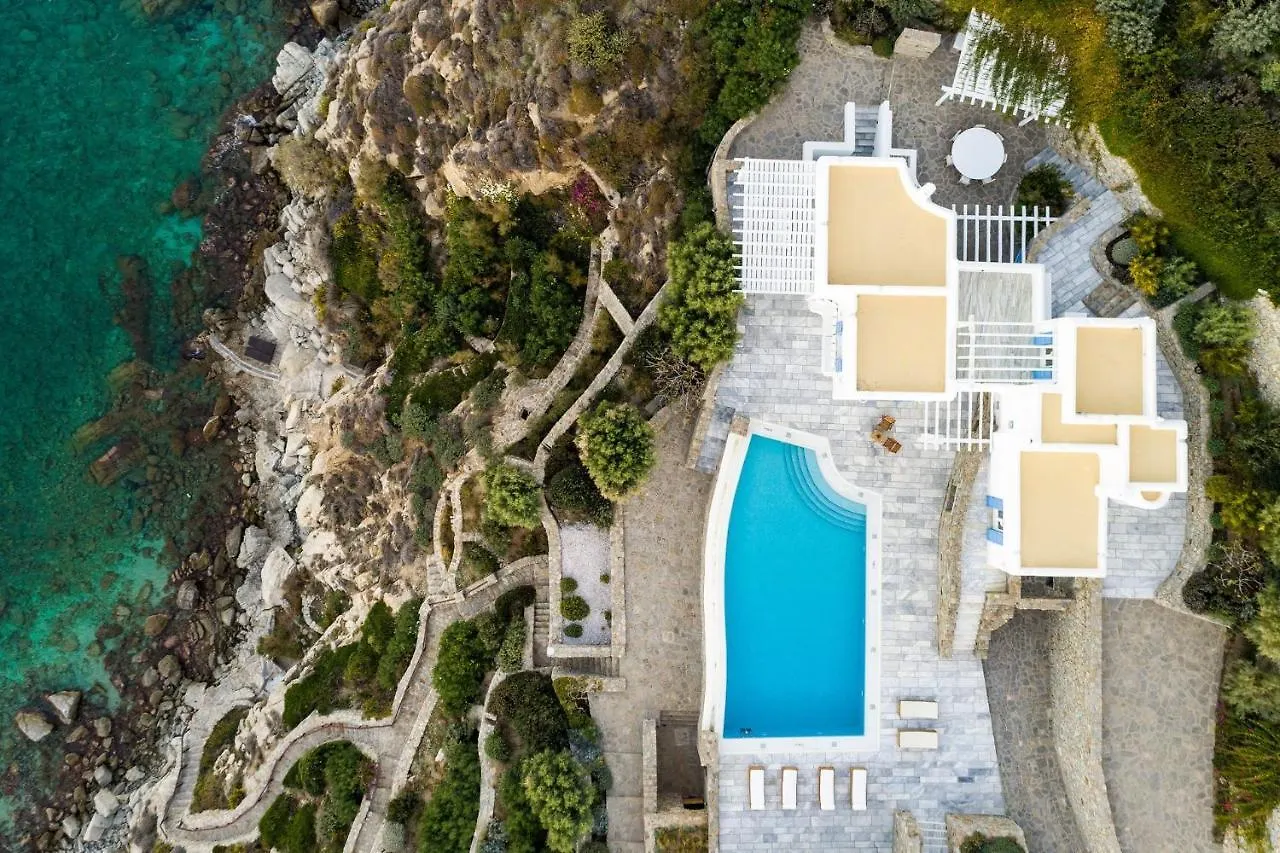 Excellent Mykonos Villa Villa Psarrou Delta 5 Bedrooms Stunning Sea Views Psarrou Mykonos Town 그리스