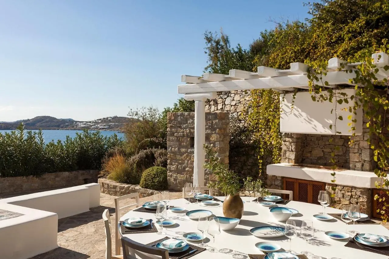 Excellent Mykonos Villa Villa Psarrou Delta 5 Bedrooms Stunning Sea Views Psarrou Mykonos Town 0*,