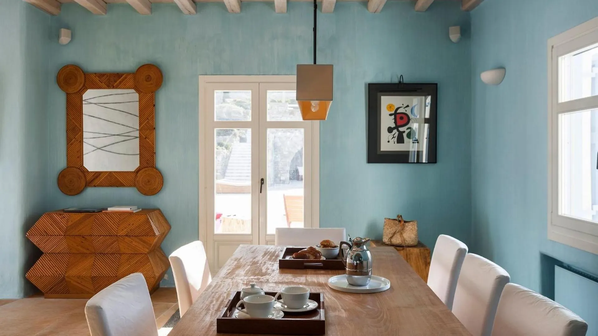 Excellent Mykonos Villa Villa Psarrou Delta 5 Bedrooms Stunning Sea Views Psarrou Mykonos Town