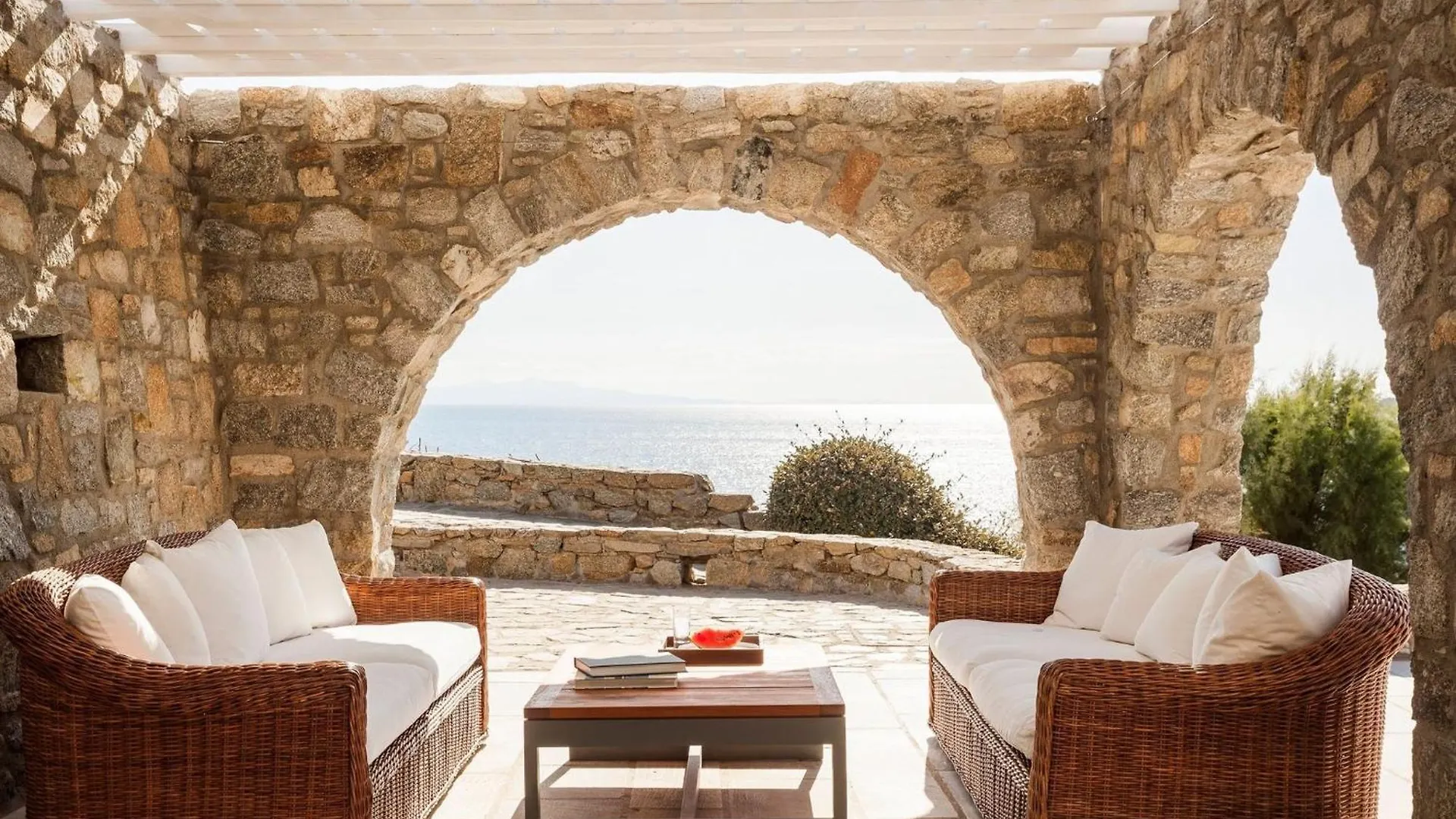 Excellent Mykonos Villa Villa Psarrou Delta 5 Bedrooms Stunning Sea Views Psarrou Mykonos Town