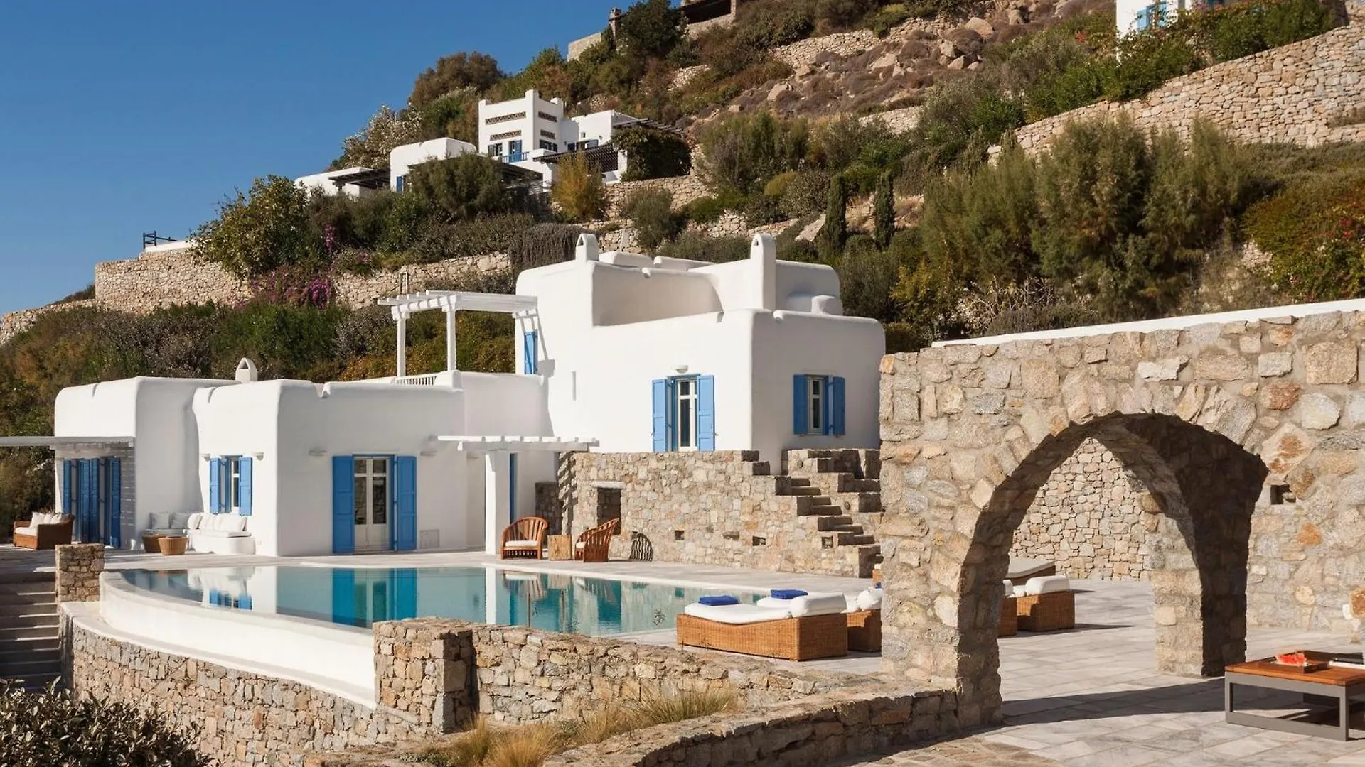 Excellent Mykonos Villa Villa Psarrou Delta 5 Bedrooms Stunning Sea Views Psarrou Mykonos Town 0*,  Grekland